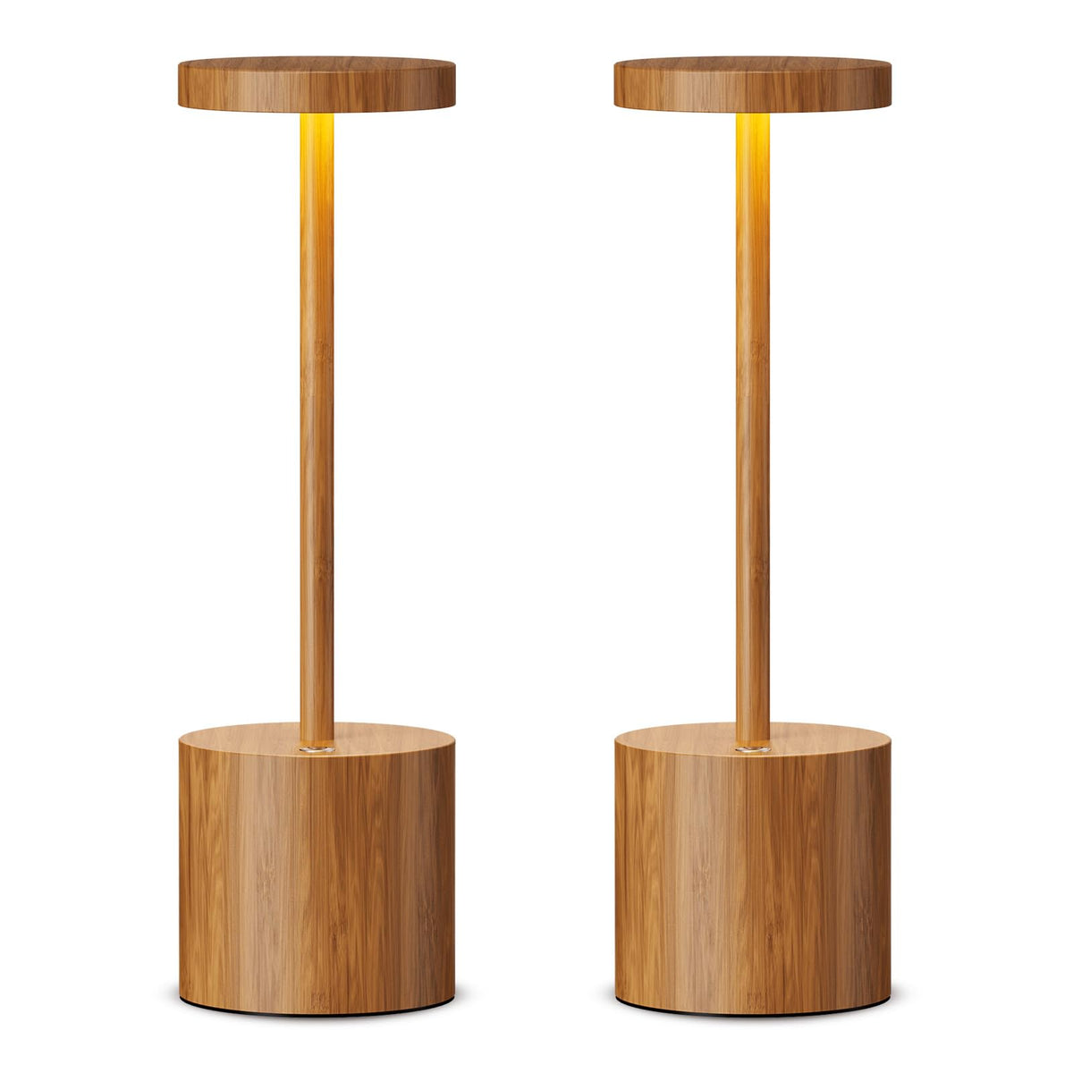 Cordless Table Lamp Rechargeable,Battery Powered LED Outdoor Table Light