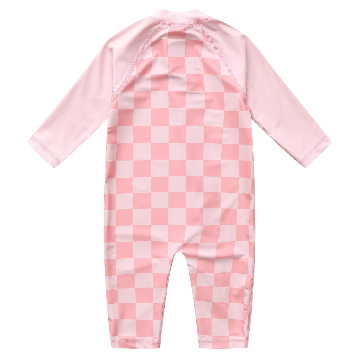 Baby Toddler Swimsuits Long Sleeve Full Zip UPF 50+ Pink