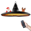 Hanging Heater, 1500W Outdoor Electric Patio Ceiling Heater with Remote Control, Infrared for Courtyard, Garage