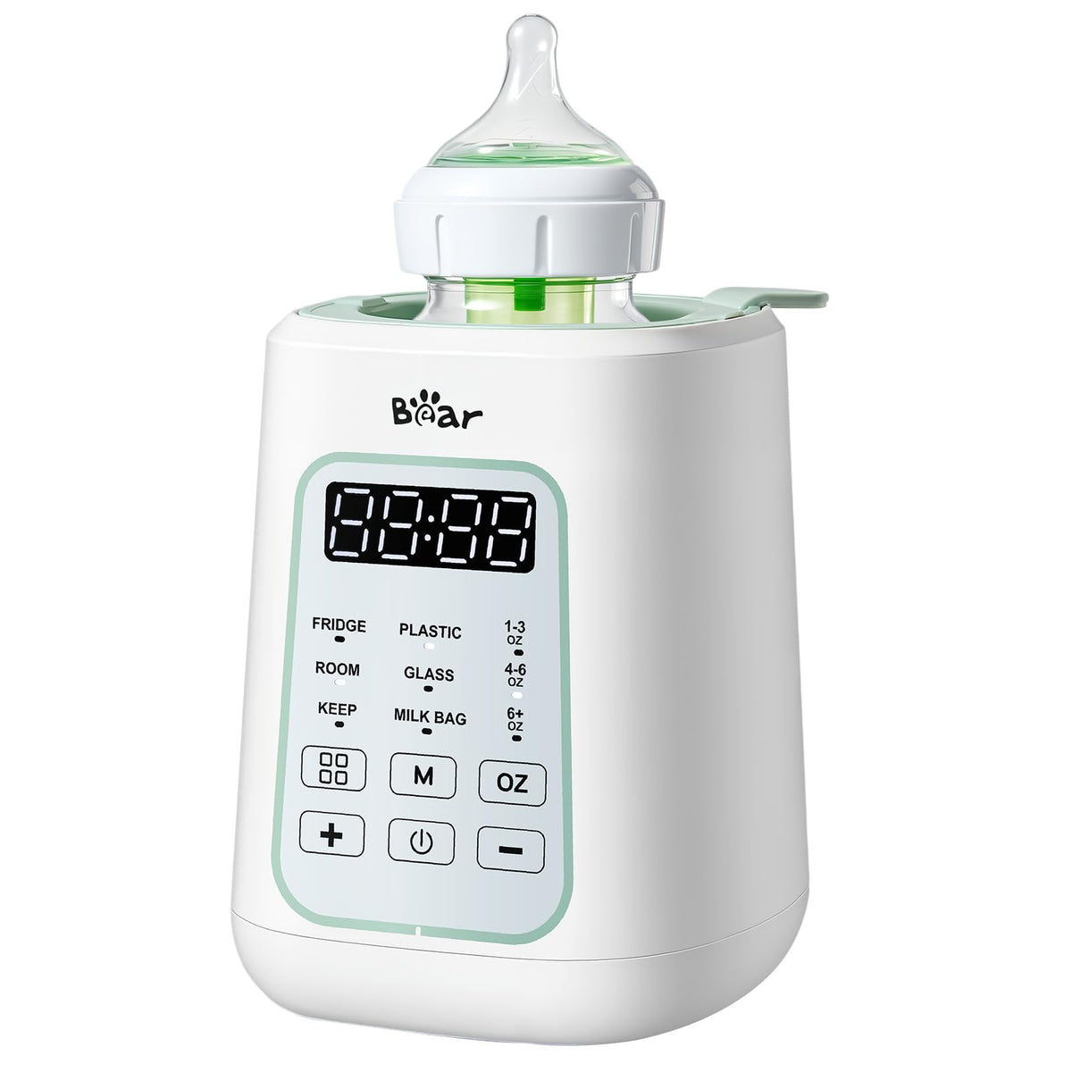 Baby Bottle Warmer, Fast Warming Breast Milk Formula, Green
