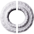 15 3/8"OD x 7"ID x 1"P Lisbon Ceiling Medallion, Two Piece (Fits Canopies up to 7")