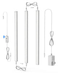 Motion Sensor Cabinet Lighting, 4500K Daylight, 3 Pack 12 inch Linkable