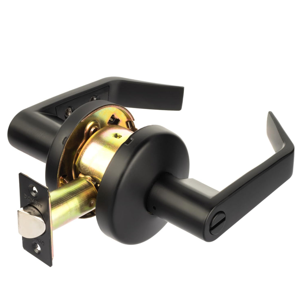 Austin Privacy Lever Set, ADA, Light Duty, Flat Black