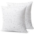 Outdoor Pillows Waterproof 16x16 Outdoor Pillow Inserts 2 Pack
