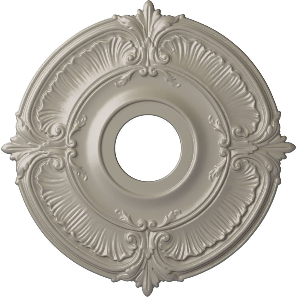 Ecorative Ceiling Medallions Modeled After Original Historical Patterns & Designs, Pearl White