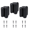 3Pcs Heavy Duty Self Closing Gate Hinges Adjustable Fence Hinges Kit 3.72x2.91x2.24Inch Sturdy Polymer and Stainless