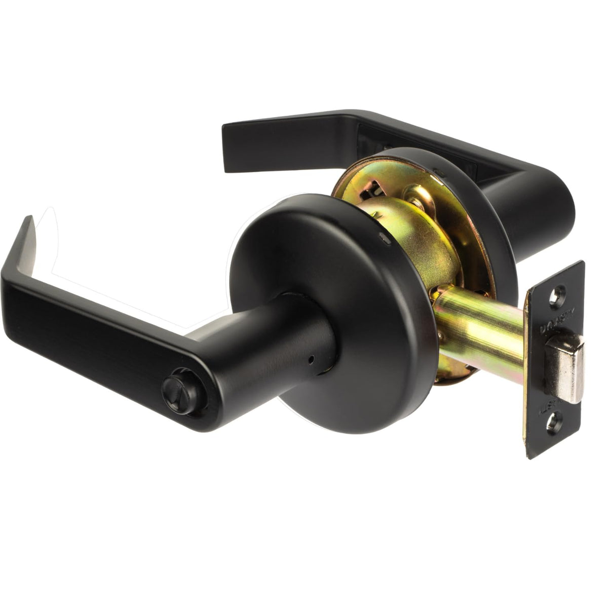 Austin Privacy Lever Set, ADA, Light Duty, Flat Black