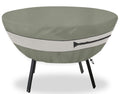 Round Patio Table Cover, Suitable for 36 Inch Diameter Patio Round Table, Waterproof Heavy Duty Round Outdoor Coffee