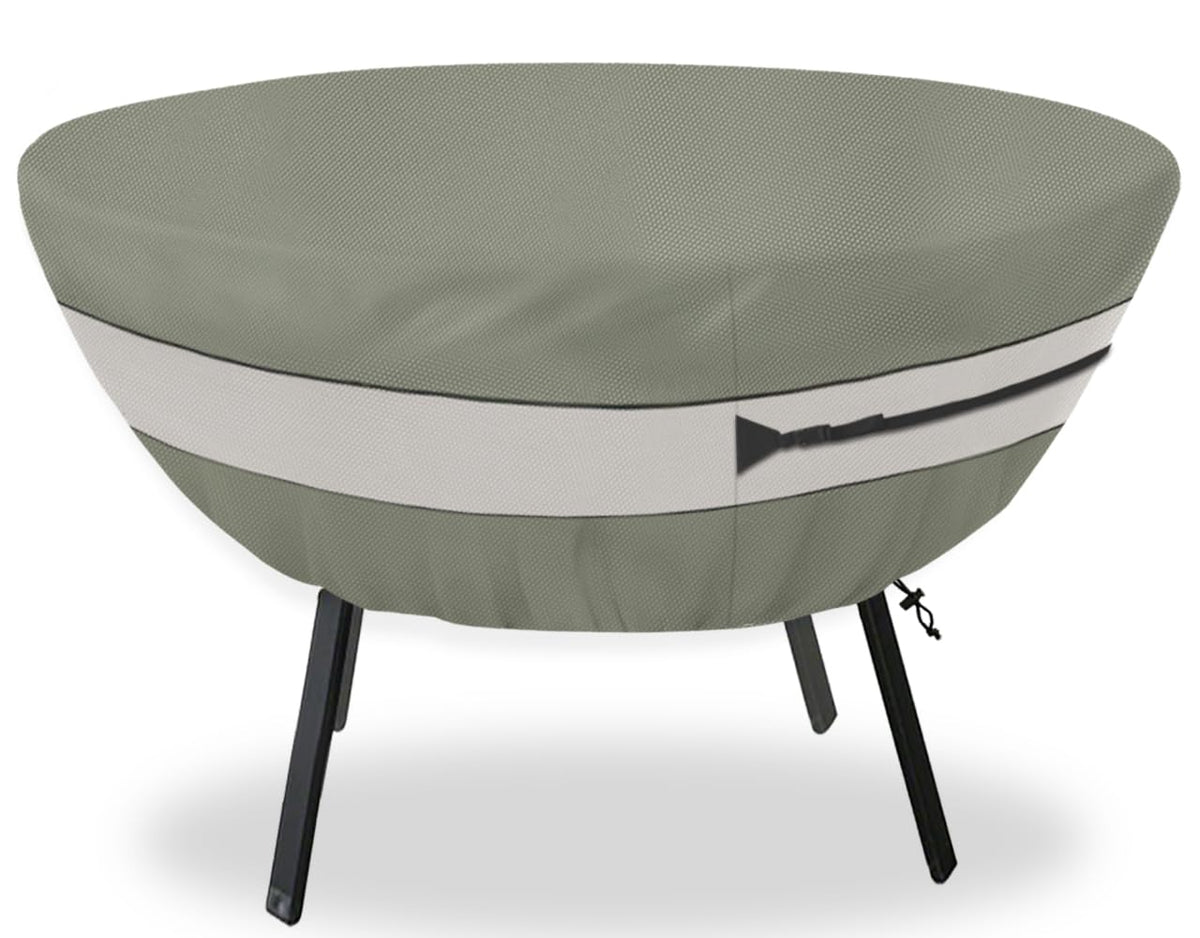 Round Patio Table Cover, Suitable for 36 Inch Diameter Patio Round Table, Waterproof Heavy Duty Round Outdoor Coffee