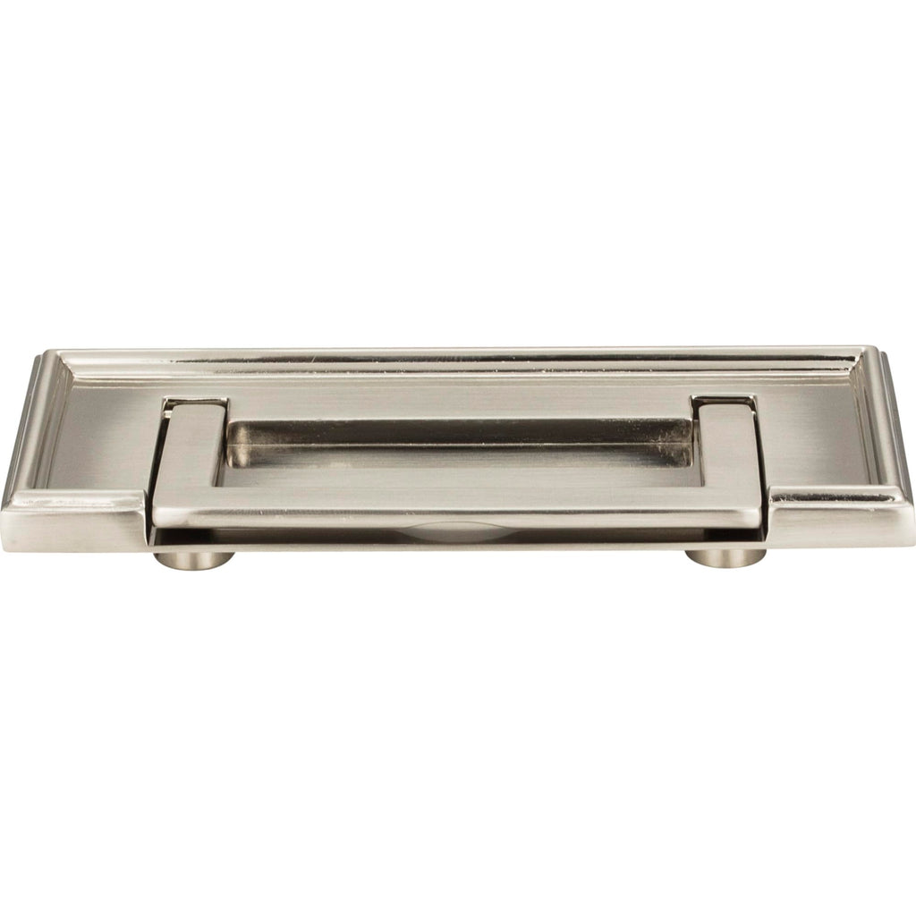 Campaign 3" Center to Center Drop Handle Brushed Nickel