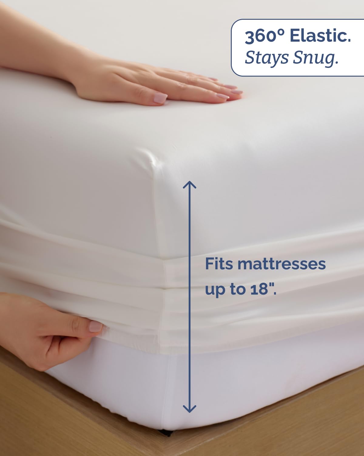 100% Rayon Derived from Bamboo - Bamboo Sheets - Antique White