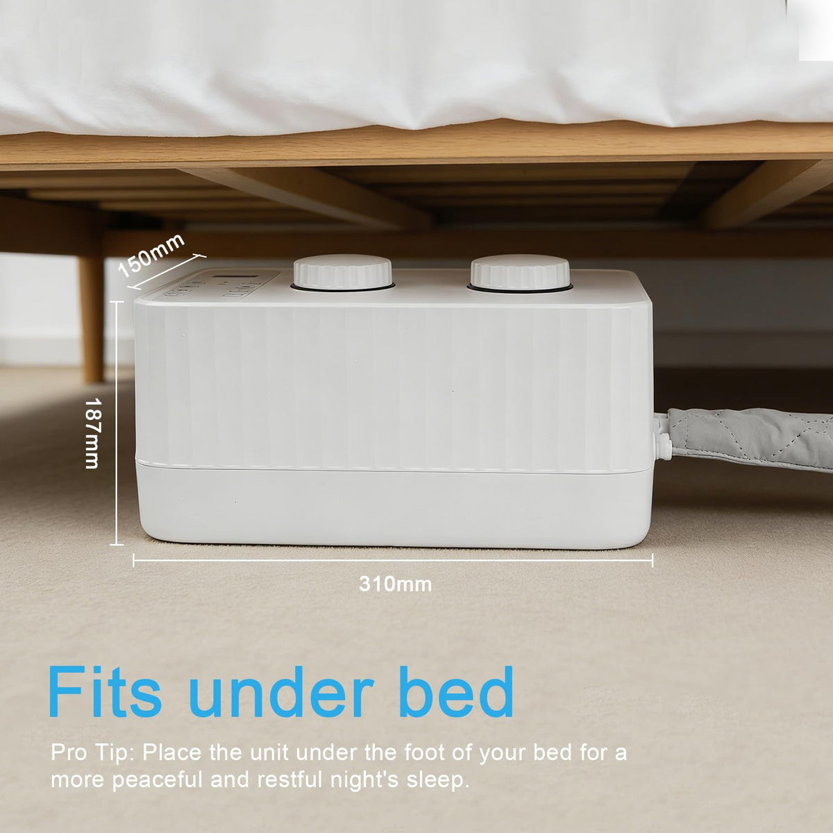 Professional Version Water-Cooled Bed Cooling System, Designed for Those who are Prone to hot Sleep, Helps You Deeply