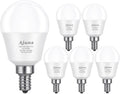 5Watt (40W Equivalent) LED Bulbs, E12 Small Base Ceiling Fan Light Bulbs,450 Lumen,Warm White 2700K, 120V A15 LED