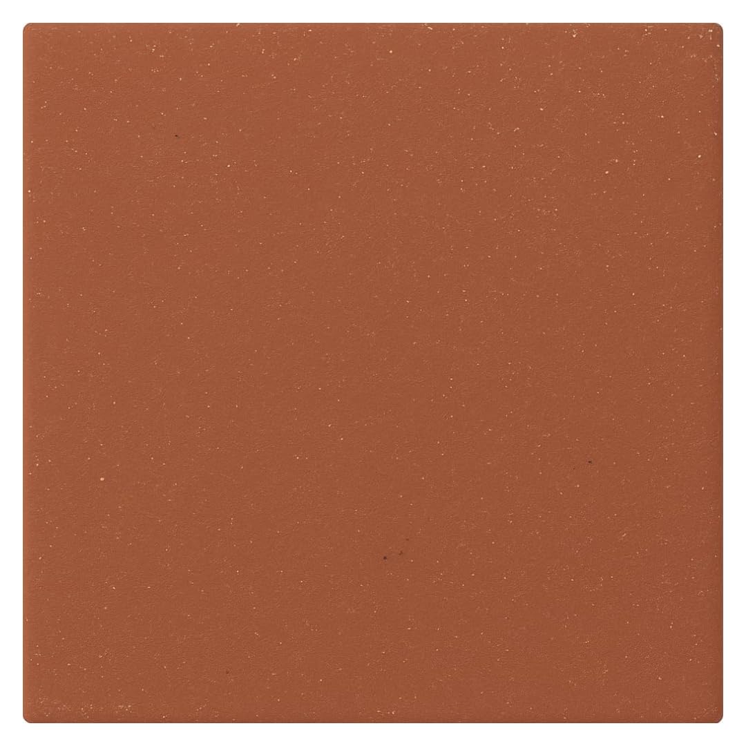 6x6 Matte Red Quarry Tile - Non-Slip Heavy-Duty Ceramic Floor & Wall Tile, 30 Tiles (7.5 Sq Ft), for Commercial