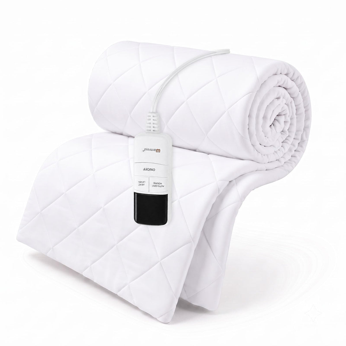 Heated Mattress Pad King Electric Bed Warmer with 9 Heat Settings