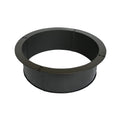28" Round Heavy-Duty Steel Fire Ring, Portable Compact Outdoor Fire Ring, Black