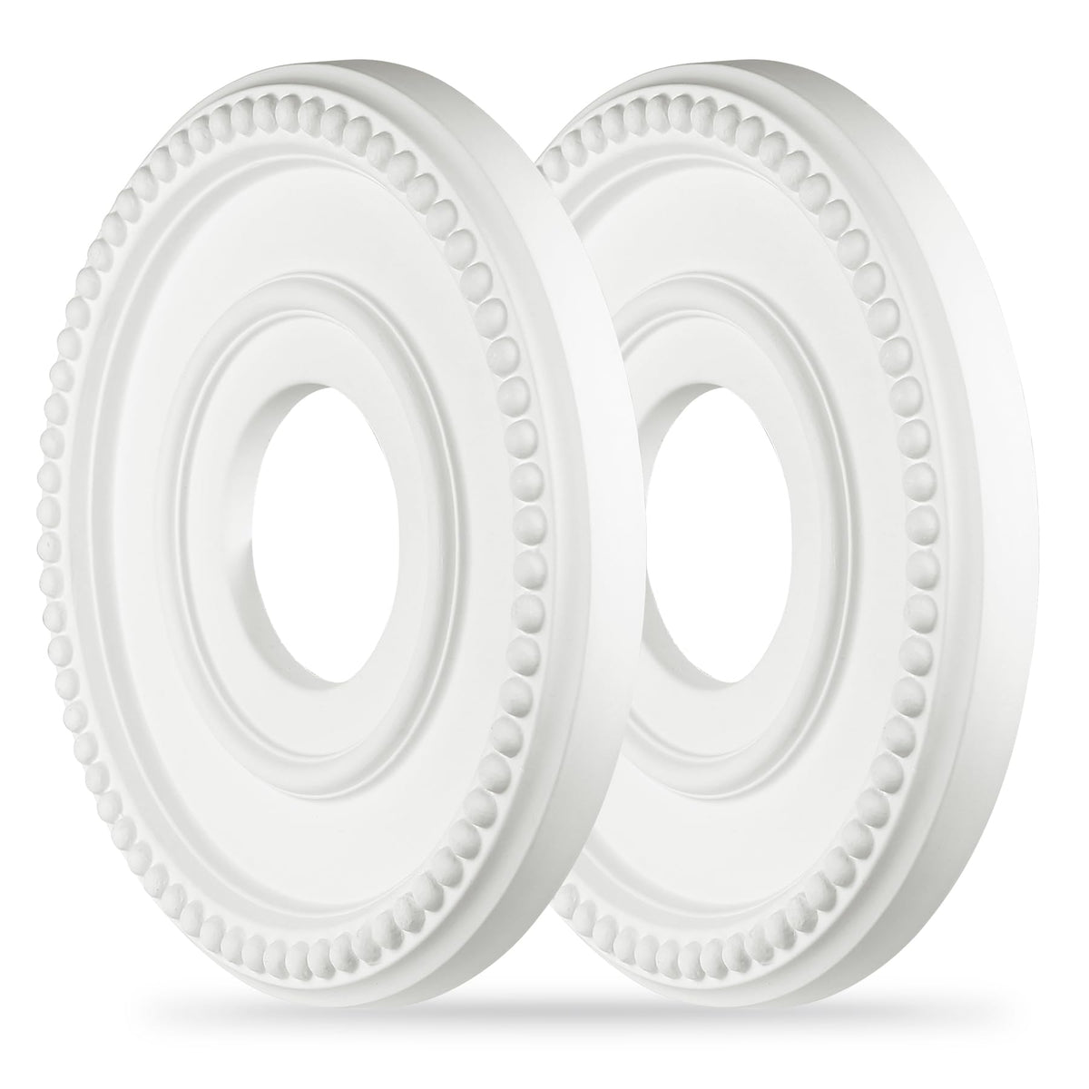 Ceiling Medallion 12-1/2" OD x 3-15/16" ID x 1-1/8"P, Ceiling Decorative Molded Round Ceiling Medallions for