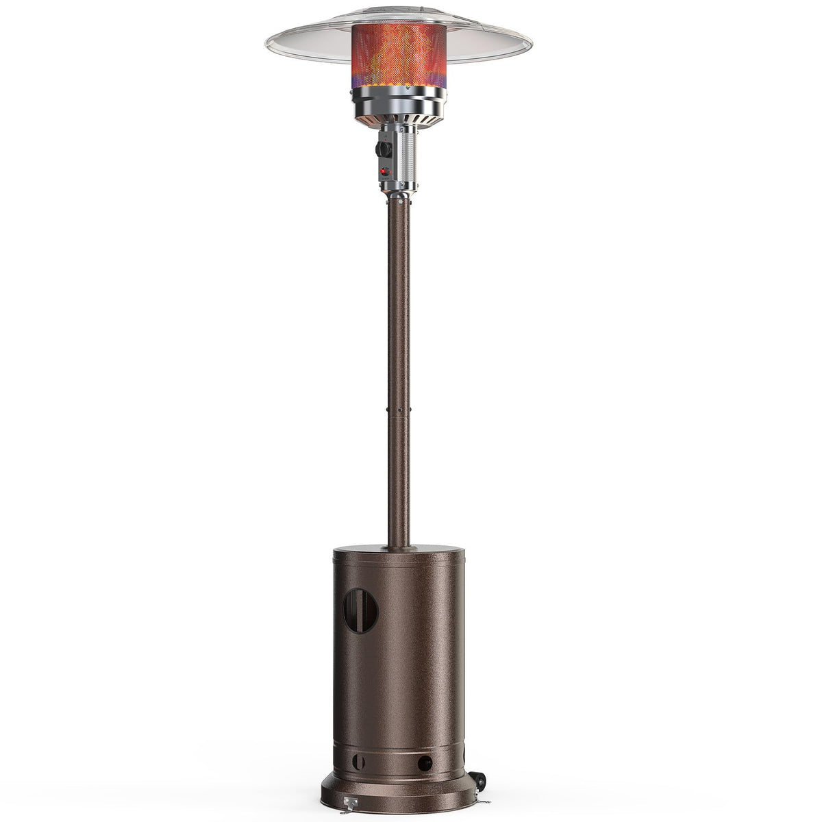 Propane Heater, 48,000 BTU Outdoor Heaters with Auto-off Safety Protection System, Double-Layer Stainless Steel with