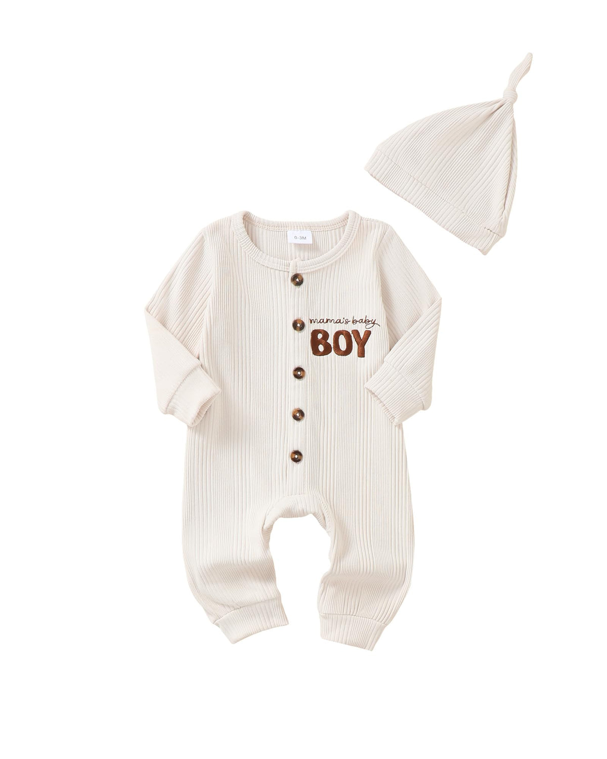 Preemie Baby Boy Clothes Newborn Outfits Unisex Baby Romper Hat Set