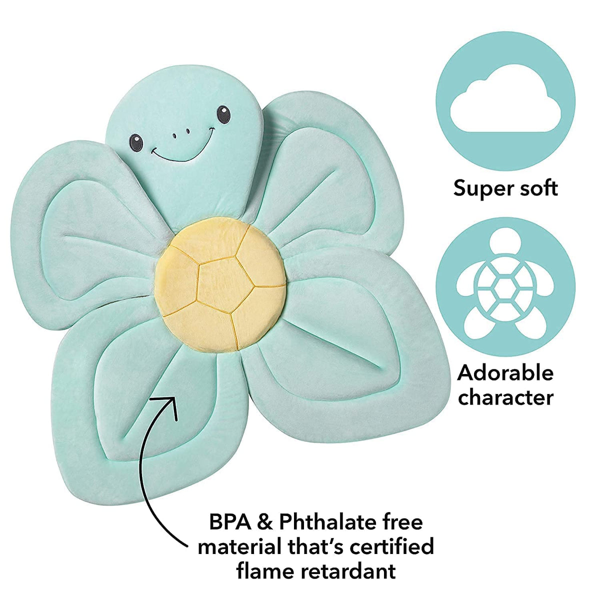 Turtle Baby Bath Cushion