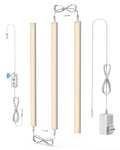 Motion Sensor Under Cabinet Lighting 2700K 3-Pack