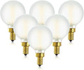 E12 Led G16.5 Bulb 4W Dimmable E12 Candelabra Bulb 40 Watt Soft White 3000K