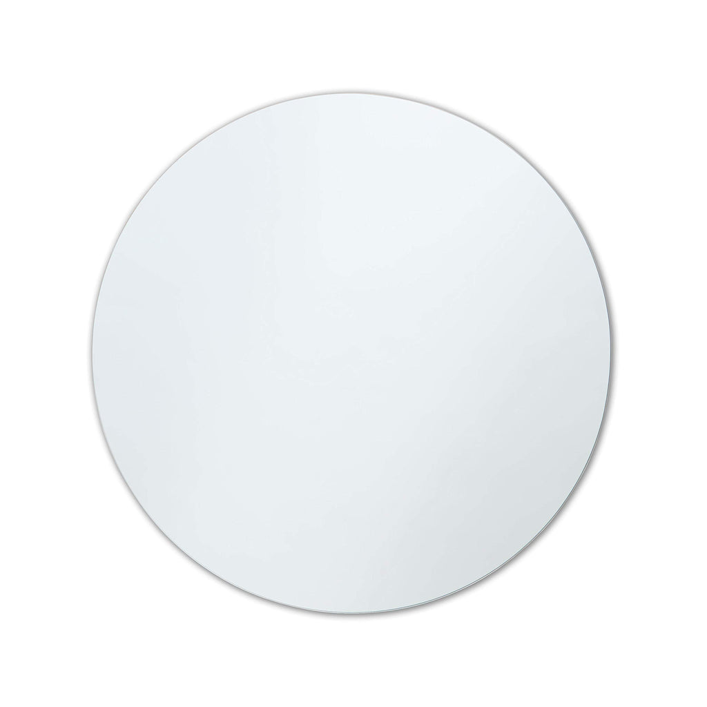 30" x 30" Frameless Round Mirror | Polished Edge