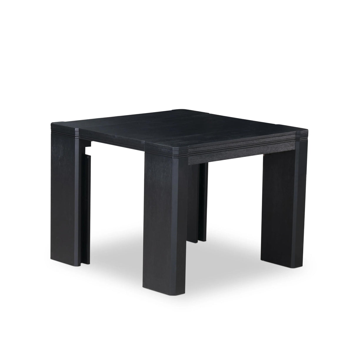 By XTT-ABK-TL Extendable Dining Table - a Rectangle Dining Table Top with Removable leaf & Stylish Legs, 39x120 Inch