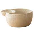 Dipping Bowls, Chip and Dip Bowl, Ceramic Divided Sauce Bowls, Non-Slip Dumpling Plate, Easy to Clean Serving Plates