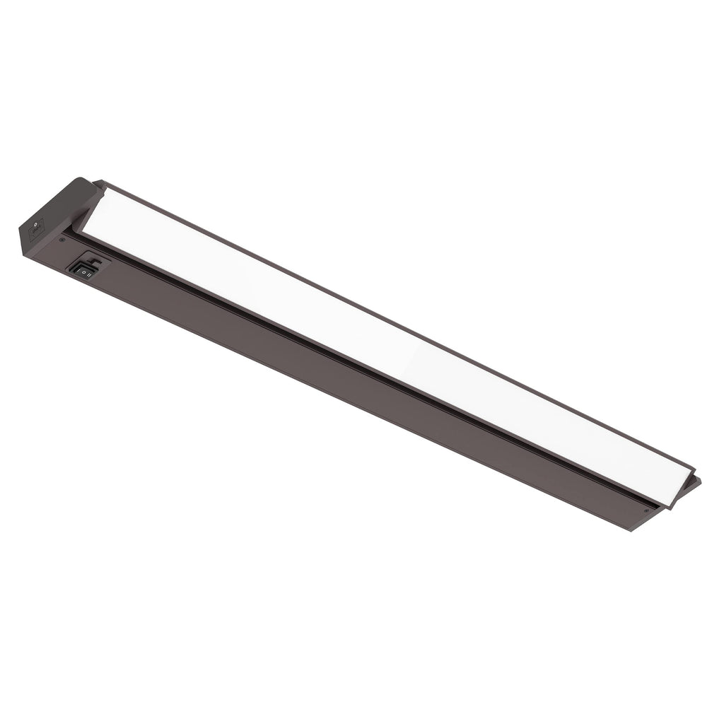 Swivel LED Under Cabinet Light, 3-CCT Selectable, Bronze
