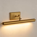 24" Antique Brass Picture Lights Vintage Wall Sconces Rotatable Metal Shade