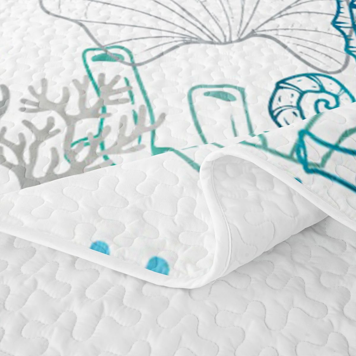 Coastal Quilts for Queen Bed