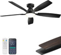 52" Ceiling Fan with Light & Remote