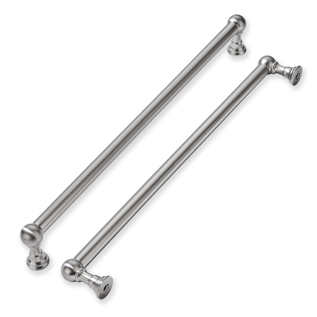 Appliance Handle Pull 18 Inch Hole Center Solid Brushed Satin Nickel Cabinet Pulls Heavy Duty Vintage Cabinet