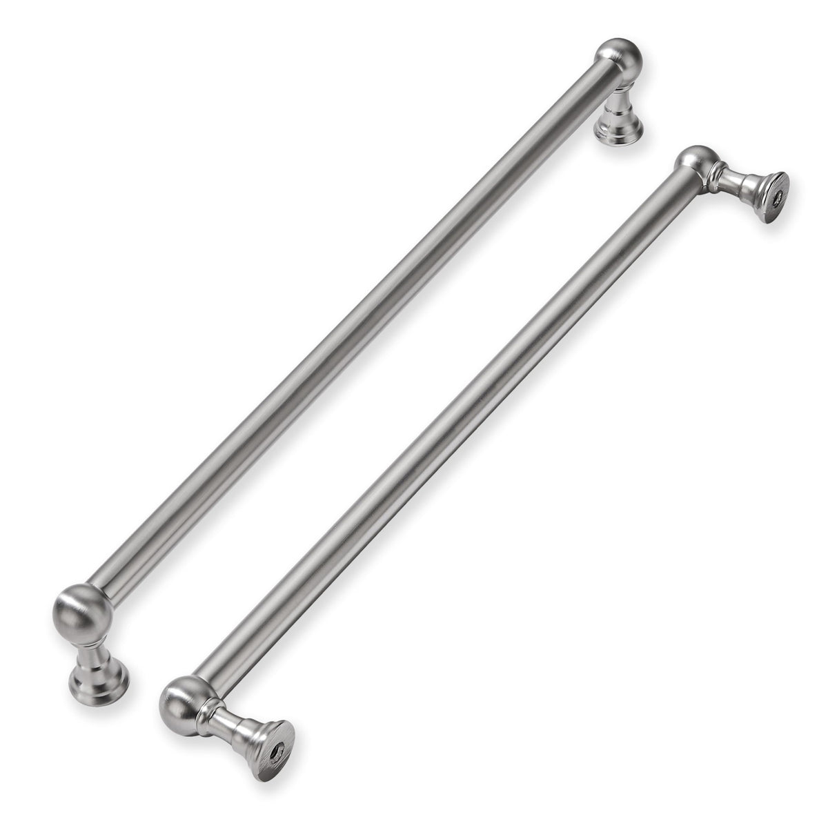 Appliance Handle Pull 18 Inch Hole Center Solid Brushed Satin Nickel Cabinet Pulls Heavy Duty Vintage Cabinet