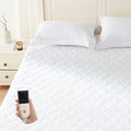 Heated Mattress Pad Cal King - Bed Warmer with Memory & Preheat Functions, 2-10 Hour Auto Off & 9 Heat Settings