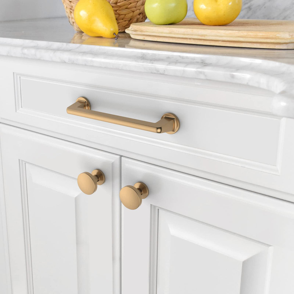 30 Pack Champagne Bronze Cabinet Knobs Heavy-Duty Solid Kitchen Cabinet Pulls Dresser Pulls Champagne Gold Dresser