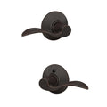 Accent Hall/Closet Passage Door Handle, Reversible, Aged Bronze