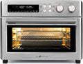 Infrared Heating Air Fryer Toaster Oven, Extra Large Countertop Convection Oven 10-in-1 Combo, 6-Slice Toast, Enamel