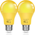 9W LED Yellow Bug Light Bulbs Outdoor Indoor, 2100K Amber Bulbs