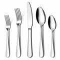 20 Piece Silverware Flatware Set, Stainless Steel Cutlery Set for 4