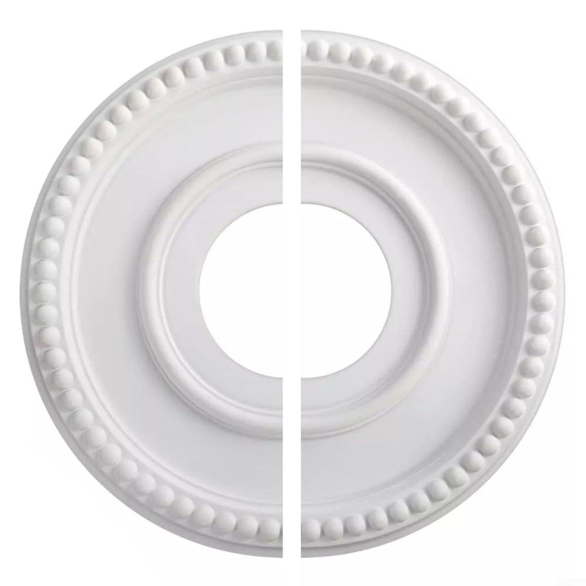 Ceiling Medallion, Ceiling Fan Light Cover, PU Split Ring For Chandeliers And Flush Mount Fixtures, Decorative
