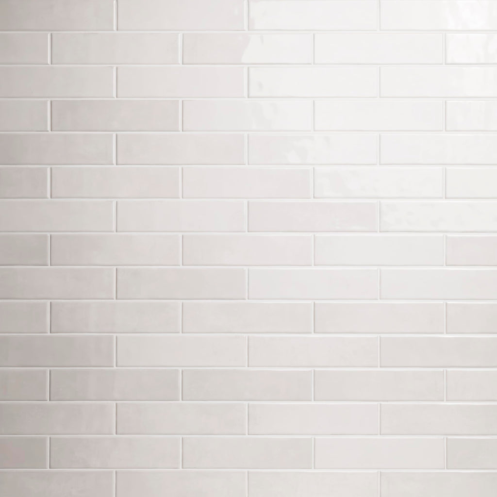 Ceramic Subway Tile | Hoku Pearl White | 3" x 12"