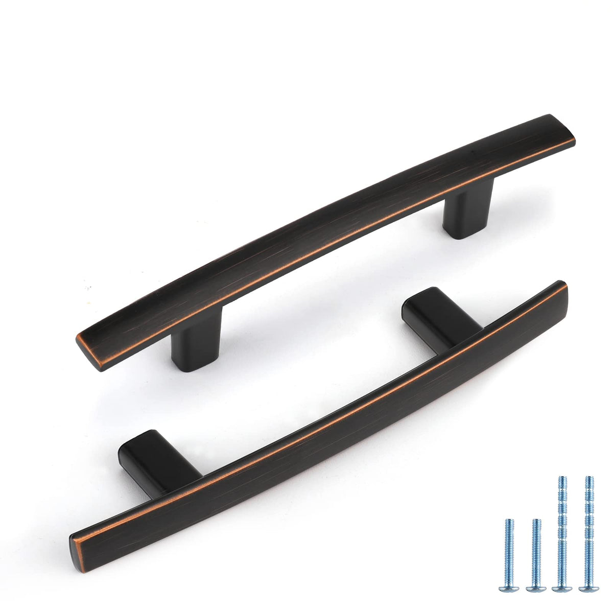 30 Pack Oil Rubbed Bronze Cabinet Pulls, Solid Zinc Alloy, 3 Inch CC