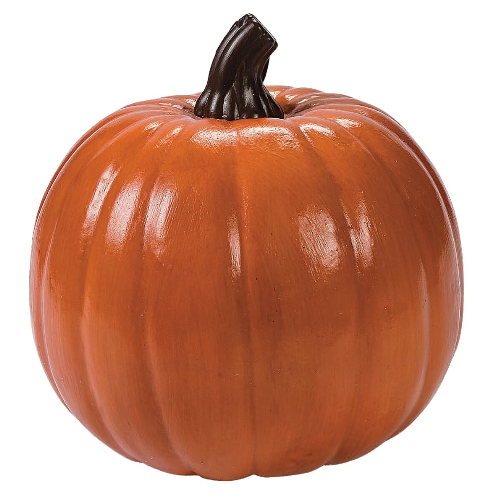 Large Foam Pumpkin Decor, 9" x 8.25"