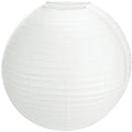 Inspired Noguchi Style 2 Pack 30 Inch Large Paper Lanterns White Hanging Lantern for Decor