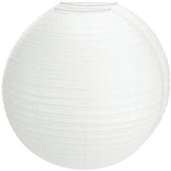 Inspired Noguchi Style 2 Pack 30 Inch Large Paper Lanterns White Hanging Lantern for Decor