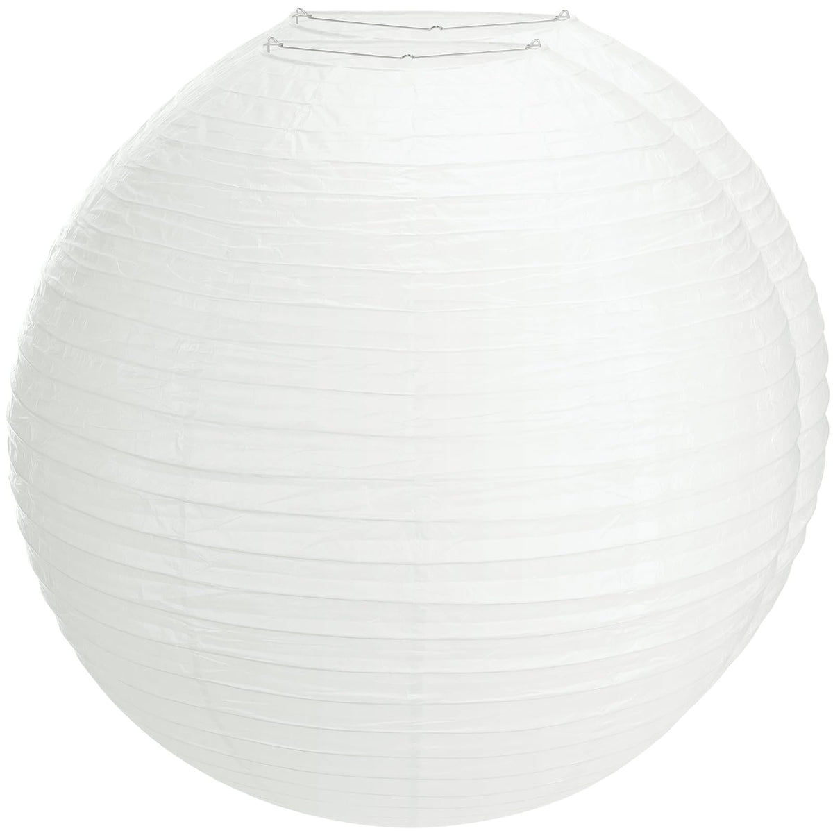 Inspired Noguchi Style 2 Pack 30 Inch Large Paper Lanterns White Hanging Lantern for Decor