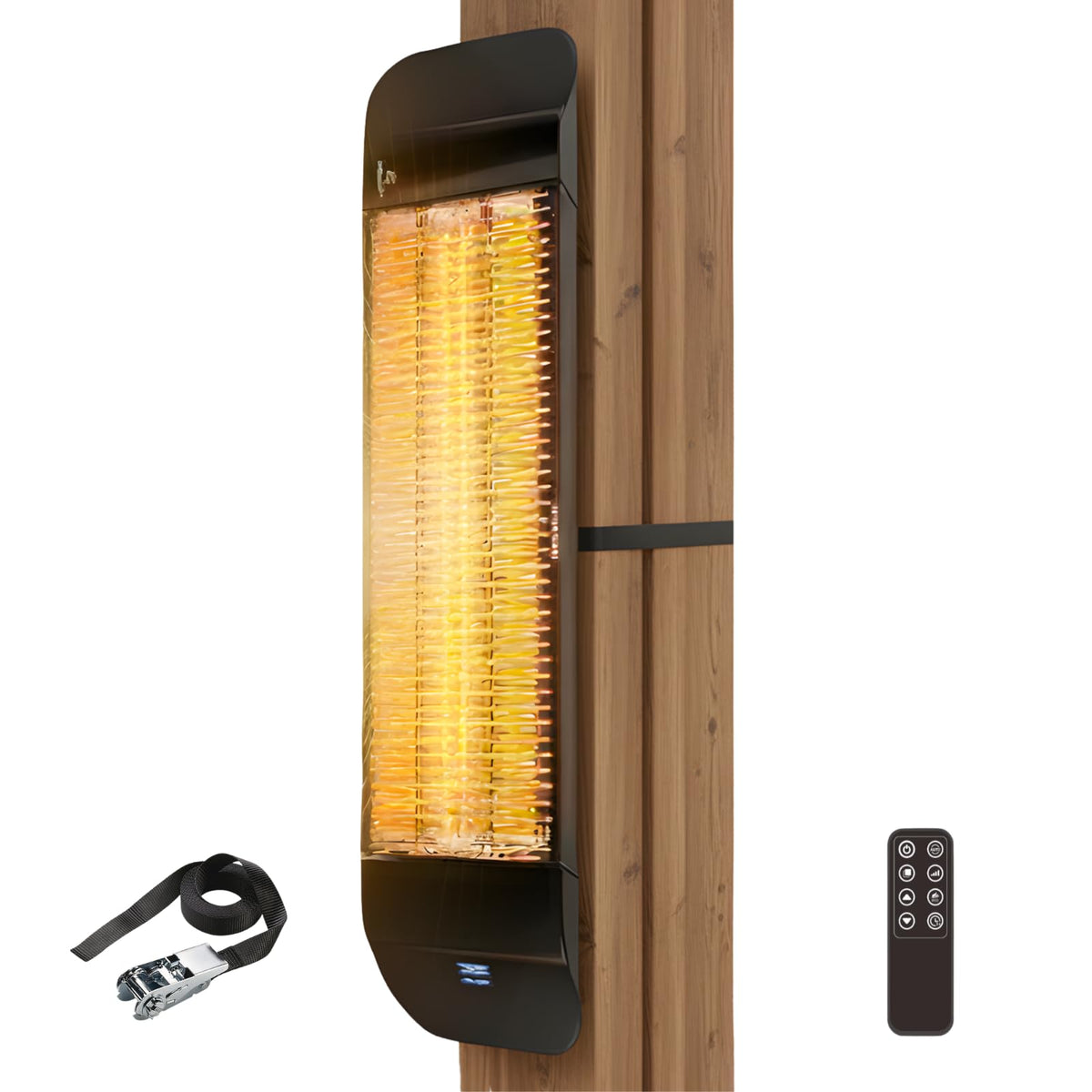 ZeboZap 1500W Infrared Electric Patio Heater for Gazebos, Pergolas, Decks, Garages, Backyards & Restaurants