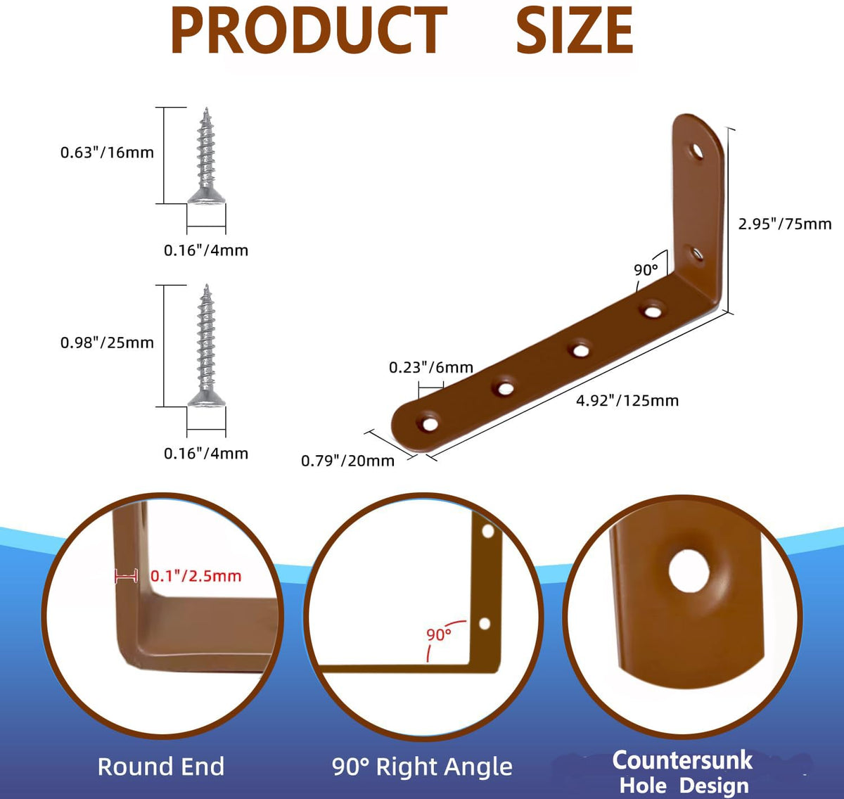 Anti Tip Furniture Anchors for Baby Proofing Furniture Wall Anchor Furniture Dresser Bookshelf Falling Prevention